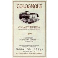 Colognole Chianti Rufina DOCG 1999