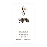 Soluna Premium Mendoza Malbec 2009