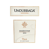 Undurraga Chardonnay Reserva 2004