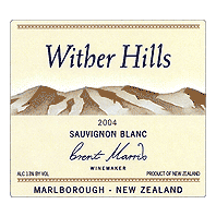 Wither Hills Marlborough Sauvignon Blanc 2004